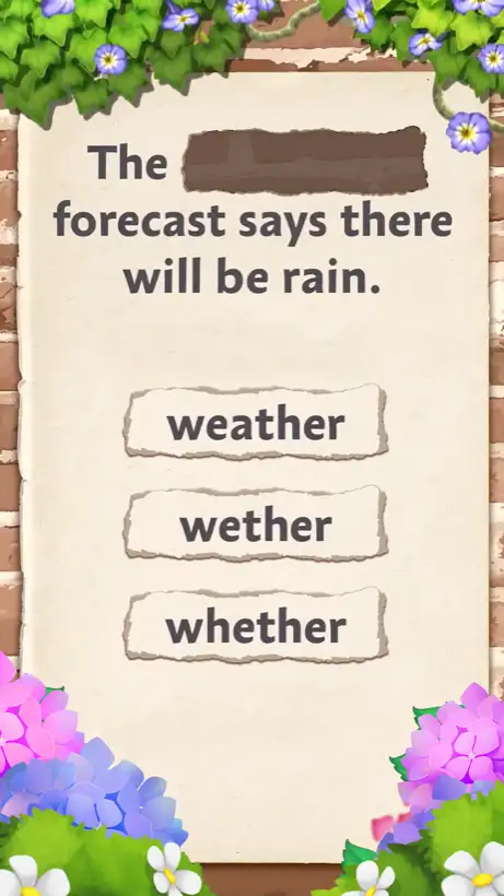 Anteprima di gioco di Game of Words: Word Puzzles